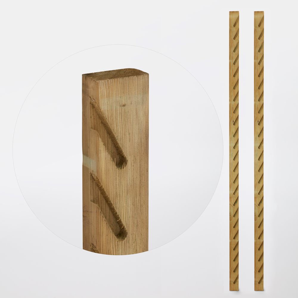 Postes Madera Bricodepot