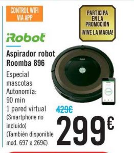 Roomba 896 Carrefour