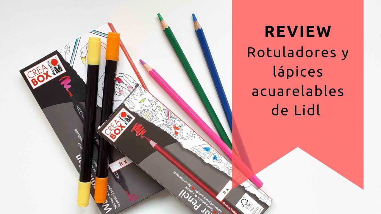 Rotuladores Acuarelables Lidl