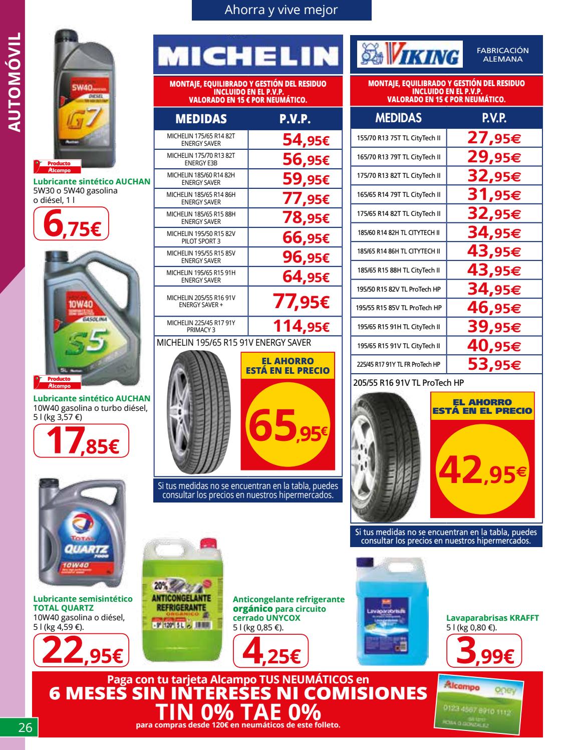 Ruedas Alcampo
