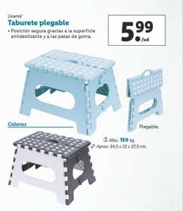 Taburete Plegable Lidl