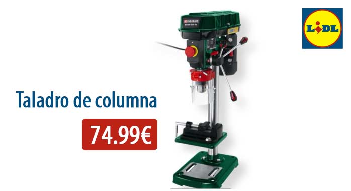 Taladro Columna Lidl