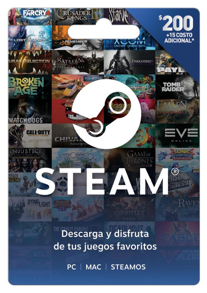 Tarjeta Steam Media Markt