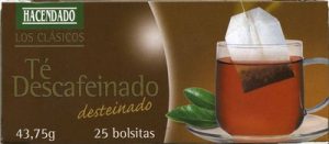 Té Descafeinado Mercadona