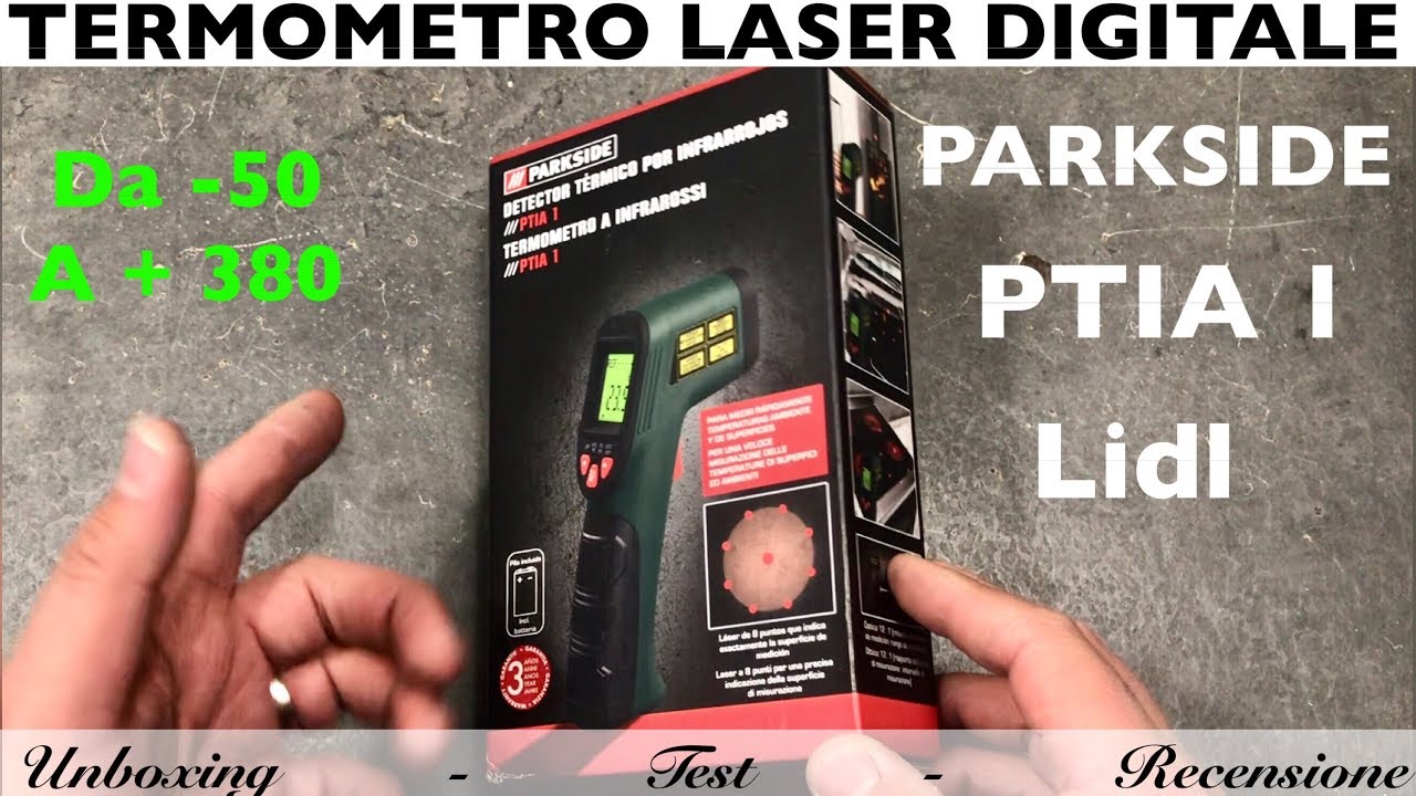 Termómetro Láser Lidl