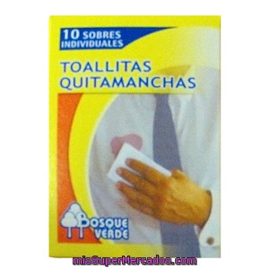 Toallitas Quitamanchas Mercadona