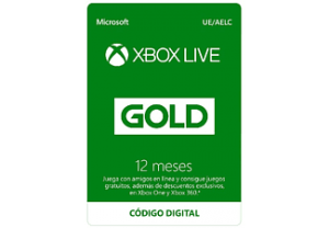 Xbox Live Gold 12 Meses Media Markt