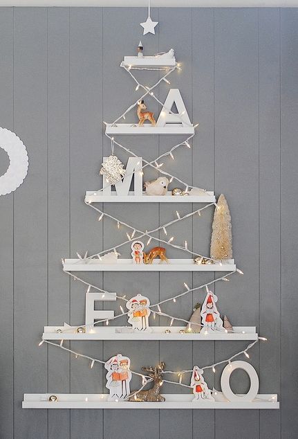 Árbol Navidad Madera Ikea