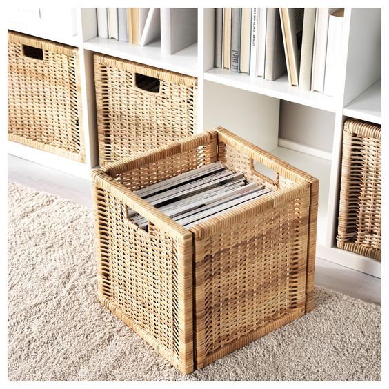 Cajones Mimbre Ikea