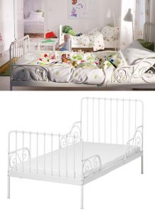 Cama Forja Blanca Ikea