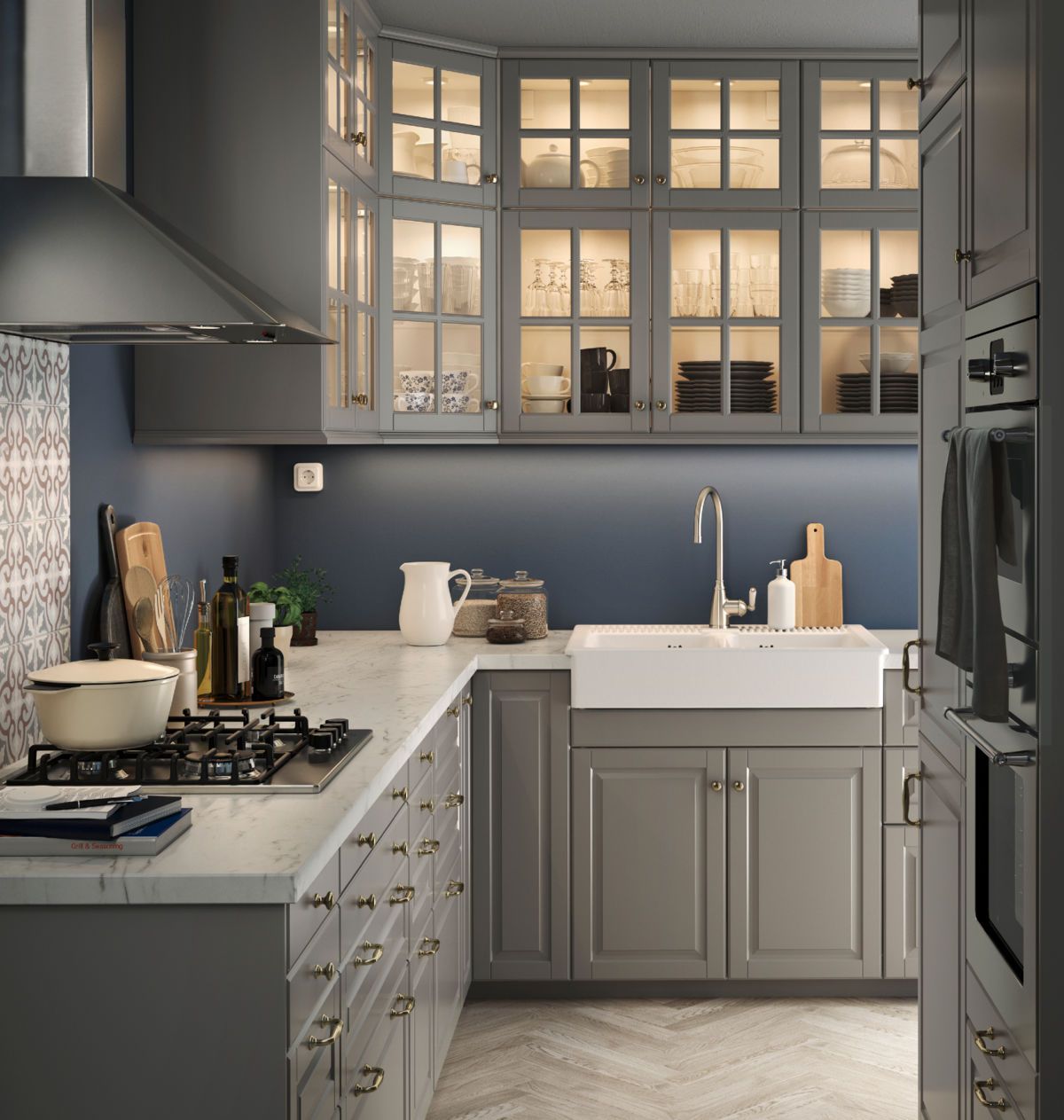 Cocina Gris Ikea