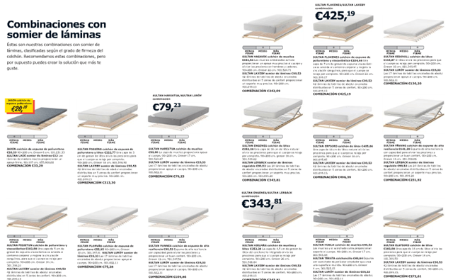 Colchón 135X190 Ikea
