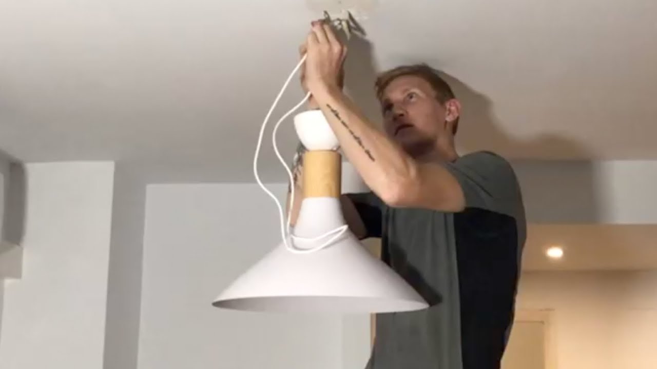 Colocar Lampara Techo Ikea