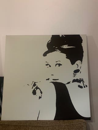 Cuadro Audrey Hepburn Ikea