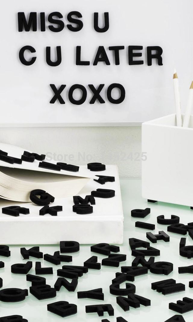Letras Magnéticas Ikea