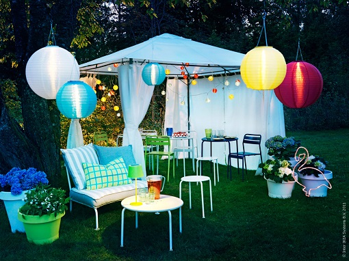 Luces Jardín Ikea