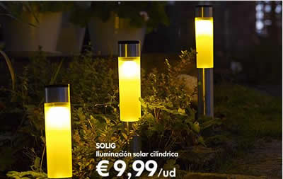 Luces Solares Jardín Ikea