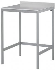 Mesa Acero Inoxidable Ikea