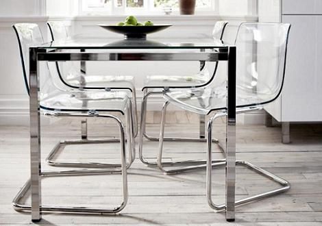 Mesa Comedor Cristal Ikea