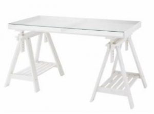 Mesa Escritorio Cristal Ikea
