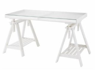 Mesa Escritorio Cristal Ikea