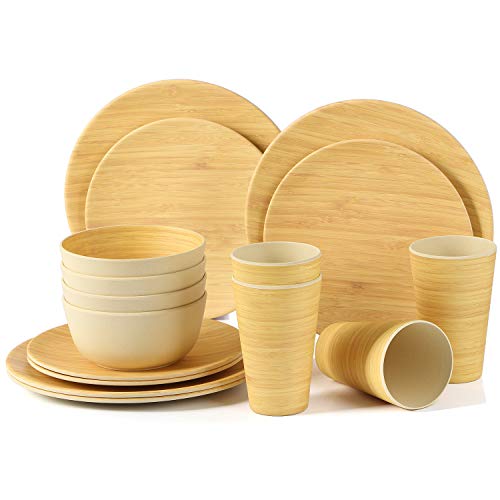 Vajilla Bambú Ikea