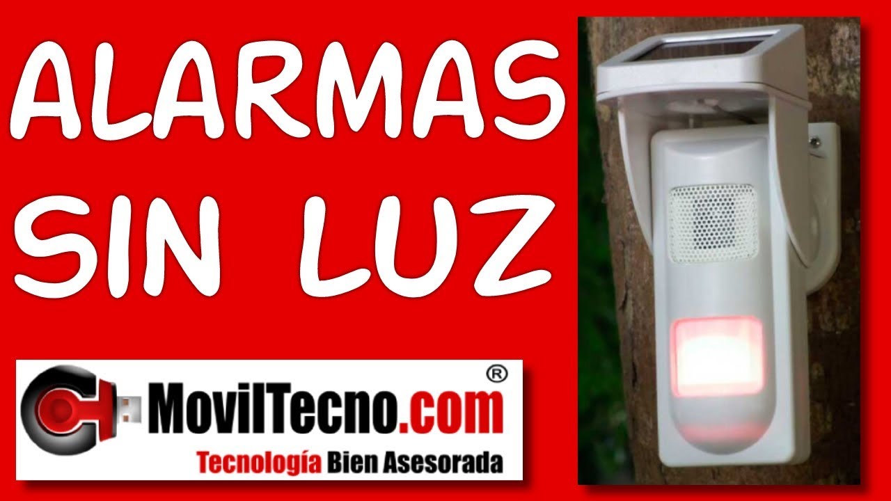 Alarmas Para Fincas Sin Luz