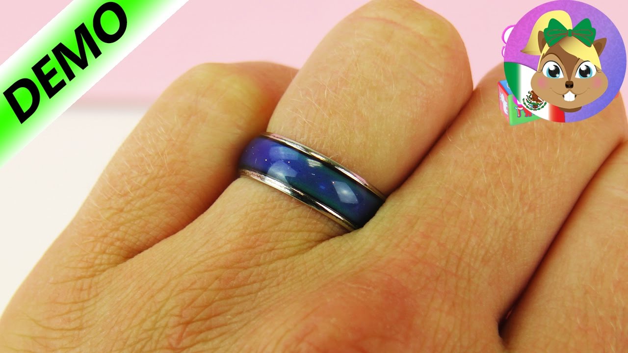 Anillo Que Cambia De Color