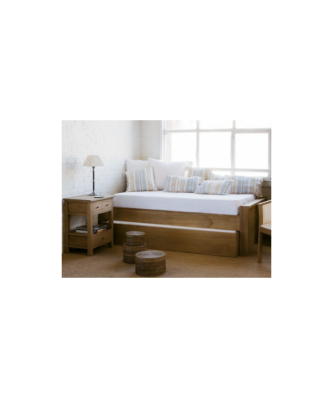 Cama Nido Madera Natural
