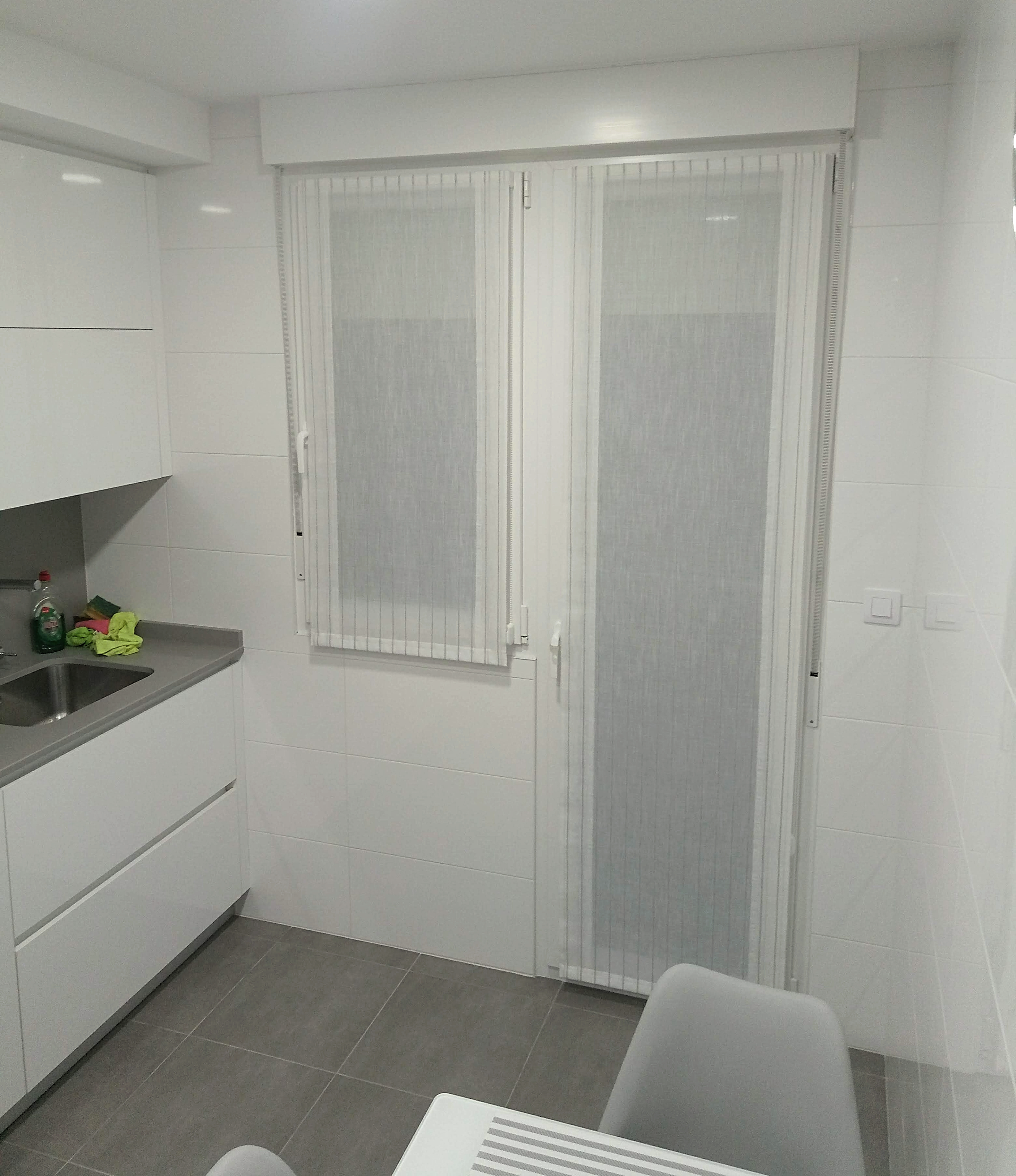 Cortinas Cocina Puerta Terraza