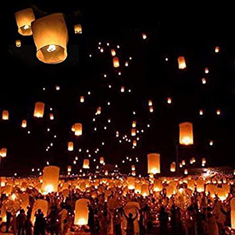 Farolillos Chinos Voladores