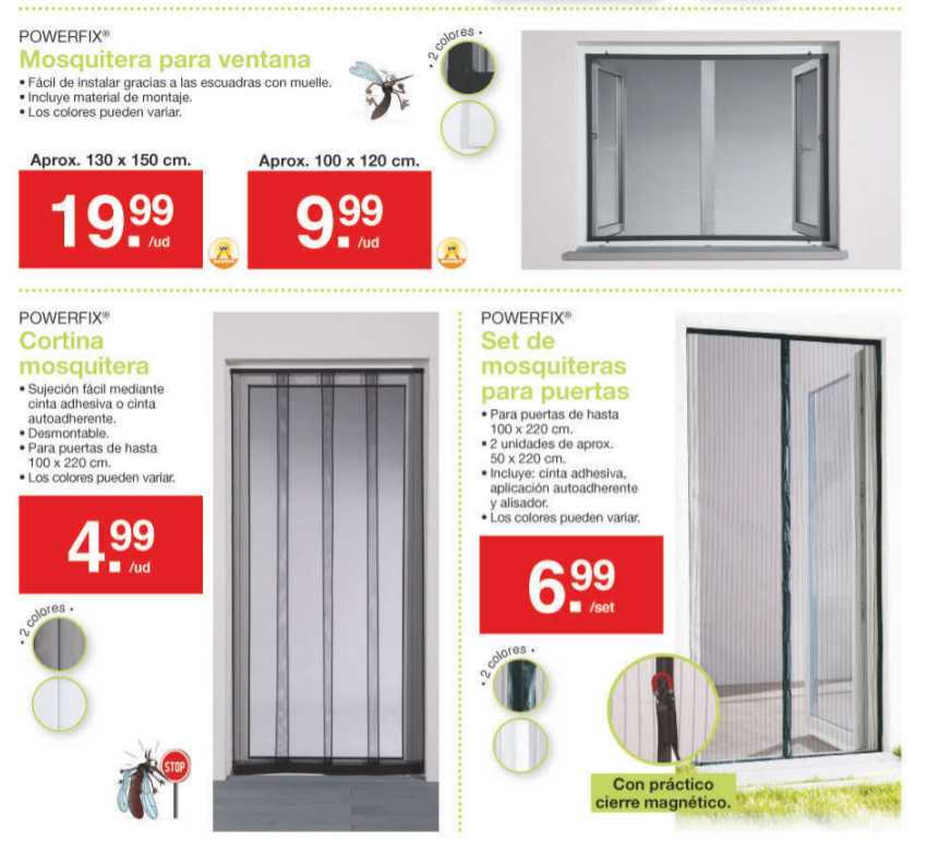 Powerfix Profi Mosquitera Para Ventana