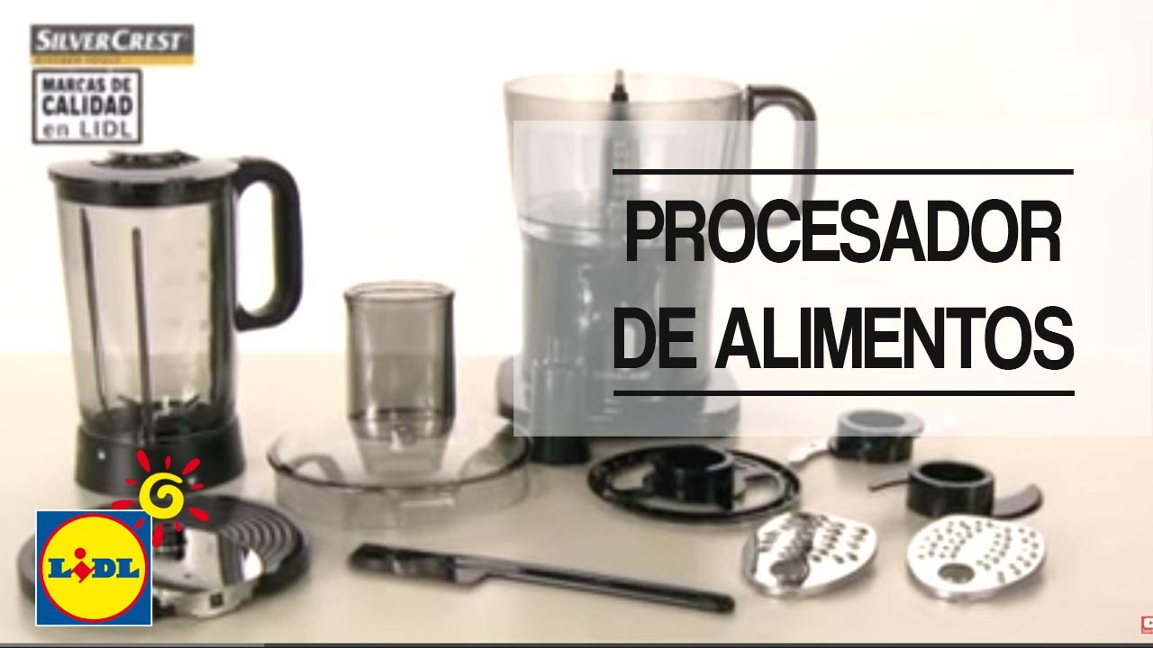 Procesador De Alimentos Silvercrest