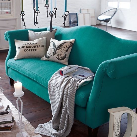 Sillón Azul Turquesa