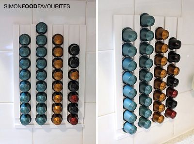 Soporte Capsulas Nespresso Casero