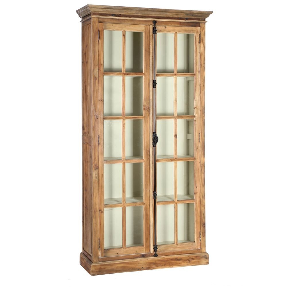 Vitrina Madera Natural