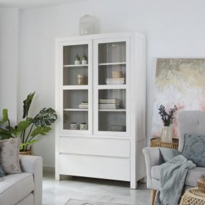 Vitrinas Blancas Para Salon