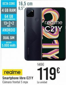 Realme C21Y Carrefour