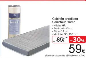 Colchón Enrollado Aldi