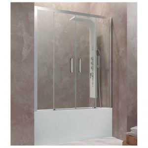 Mampara Bañera Corredera 4 Hojas