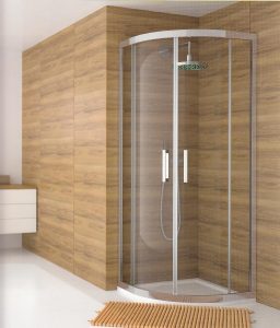 Mampara Ducha Semicircular 75X75