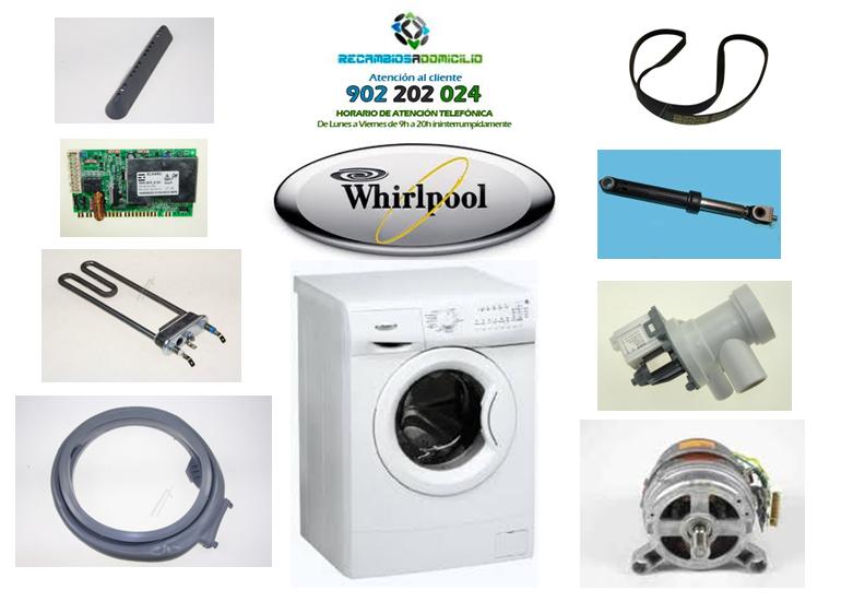 Recambios Lavadora Whirlpool