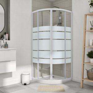 Mampara Semicircular 75X75 Leroy Merlin