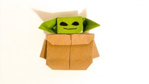 Baby Yoda Origami