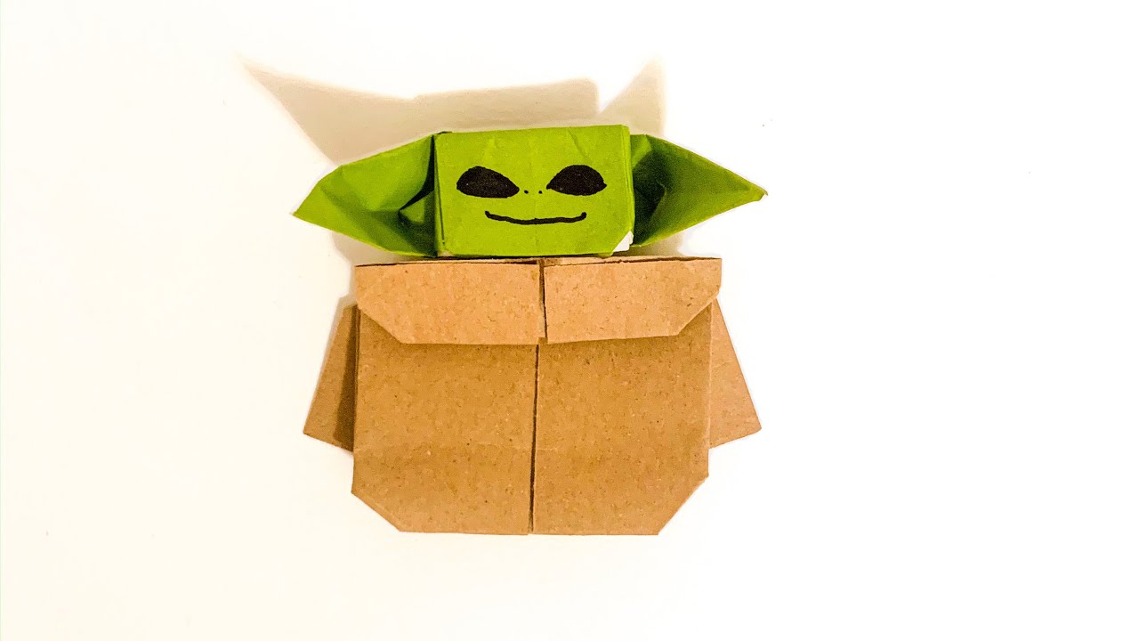 Baby Yoda Origami