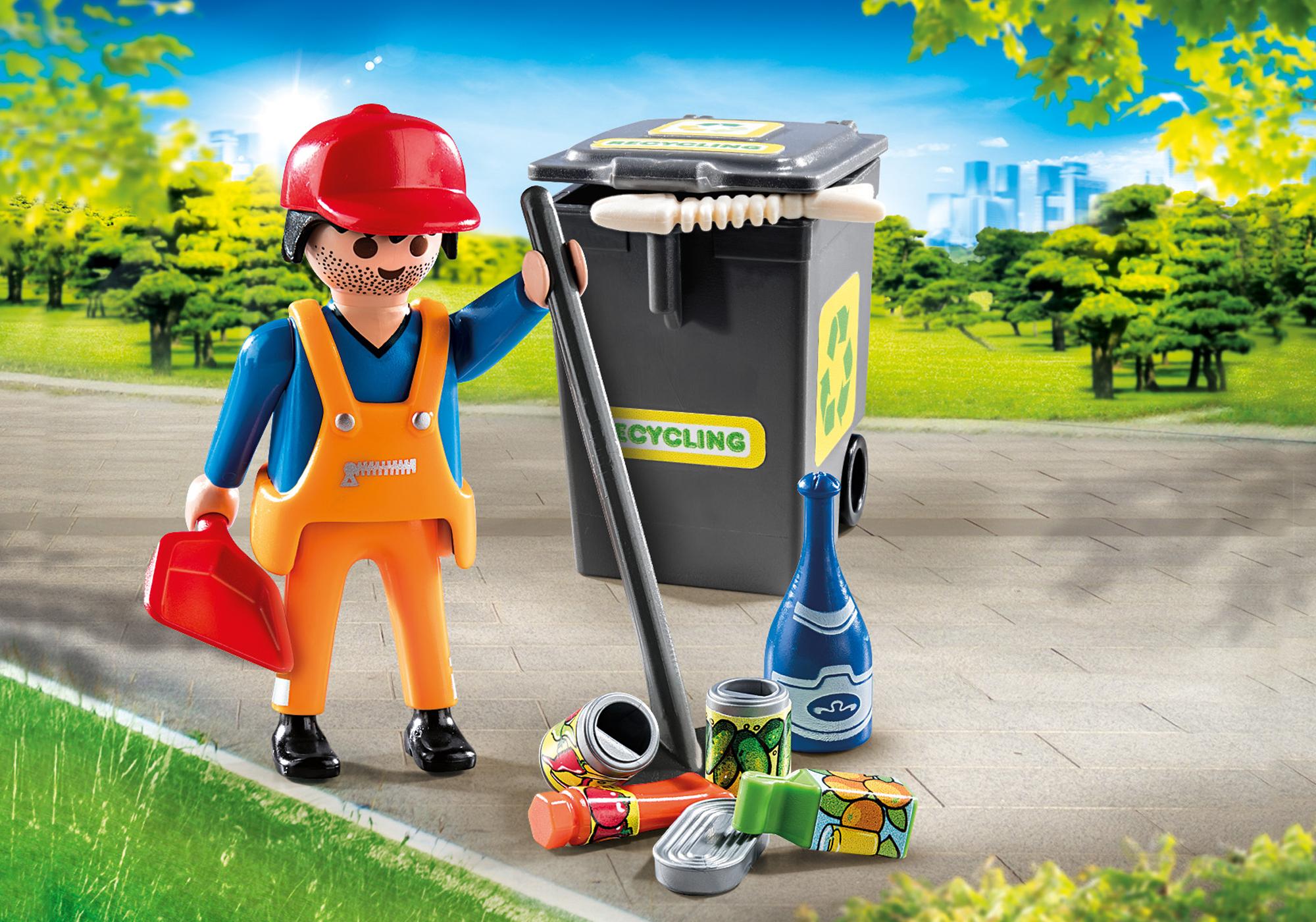 Barrendero Playmobil