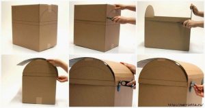 Baul De Carton Para Juguetes