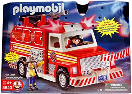 Coche Bomberos Playmobil