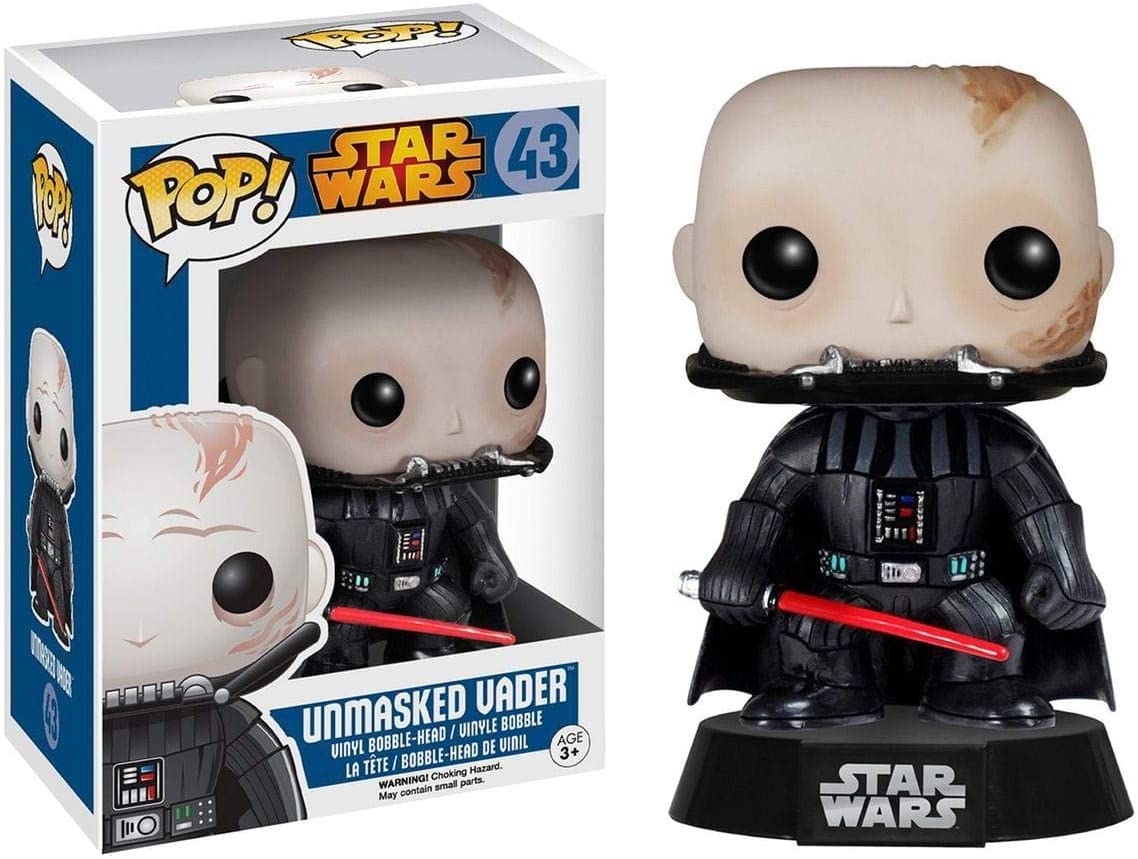 Darth Vader Unmasked Funko Pop
