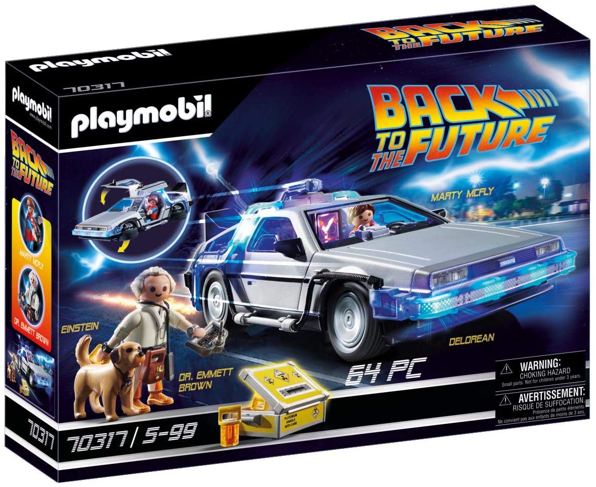 Delorean Regreso Al Futuro Playmobil
